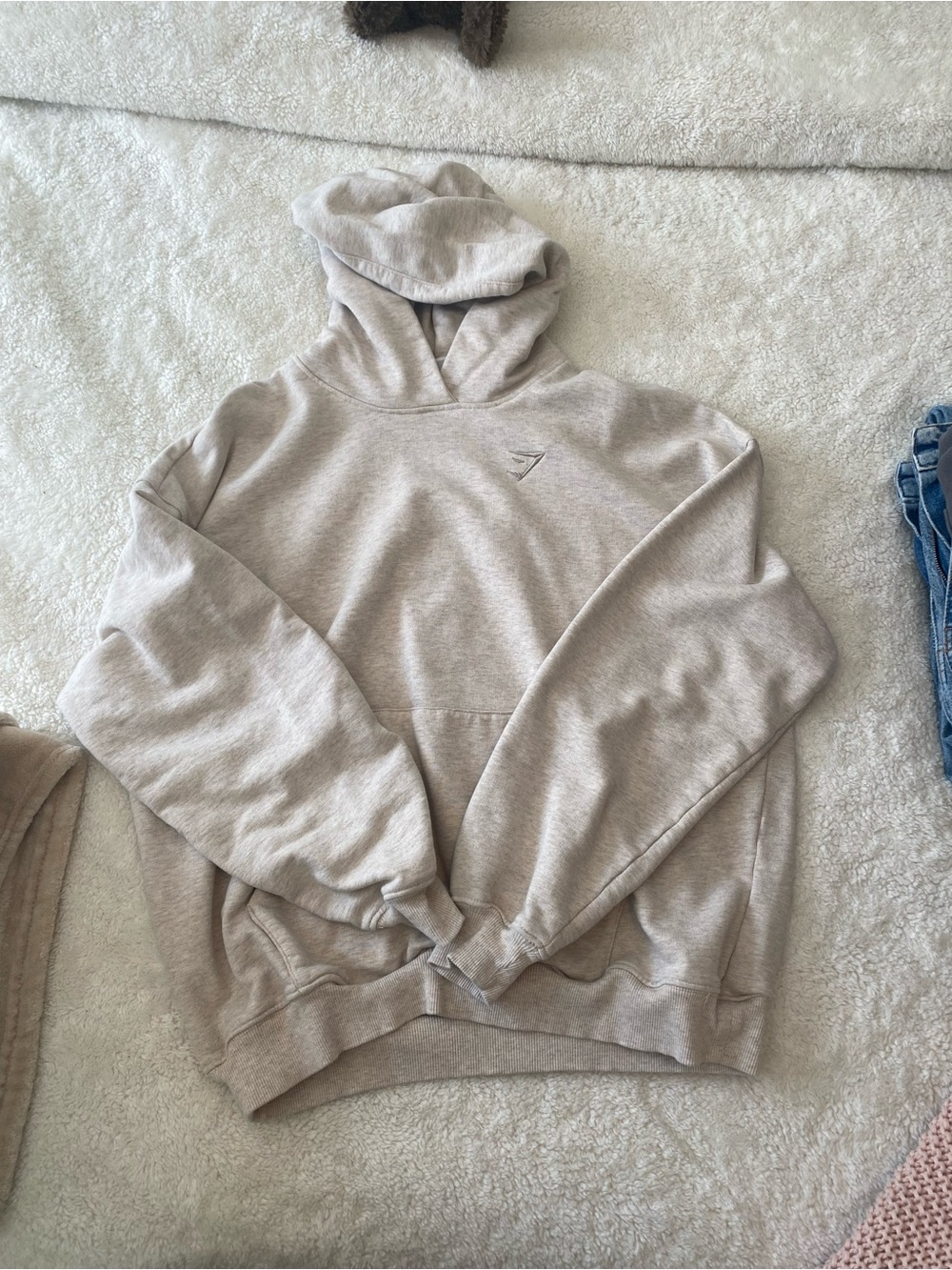 Beige gymshark set
